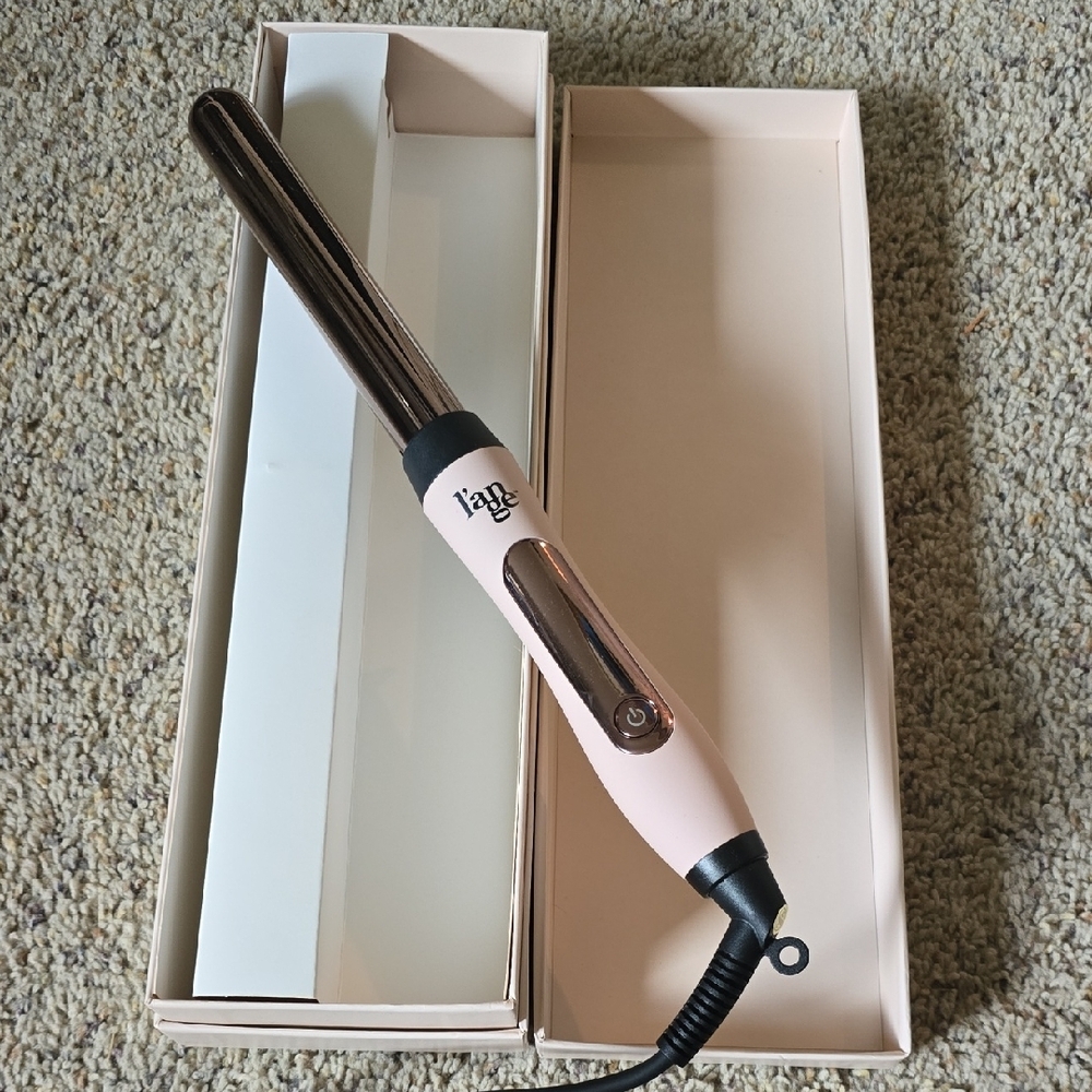 L'ange Pink Hair Straightener NEW